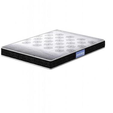 Imagem de Colchão Casal Espuma D23 Guarda Costas 138x188x12cm Probel, Preto com 