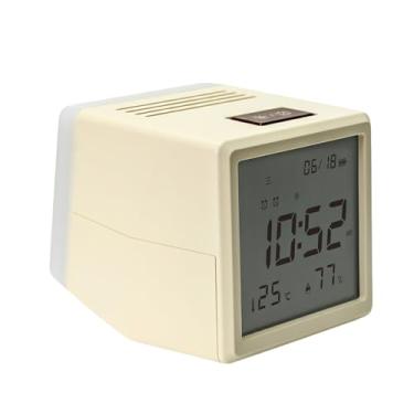 Imagem de Despertador infantil | com relógio digital leve para crianças | Tela de LED para decoração de mesa noturna para quartos, sala de aula, berçário, bebês, adolescentes, adultos, idosos