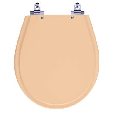 Imagem de Assento Sanitário Laqueado Soft Close Avalon Papaya Para Vaso Ideal Standard