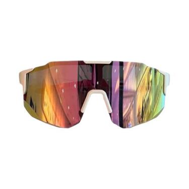 Imagem de Óculos De Sol UV400 Para Ciclismo Com Lente Grande, À Prova De Vento, 