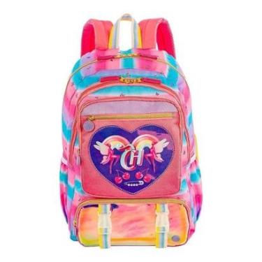 Imagem de Mochila Sestini 2 Comp Capricho Encantada Pinkverse 25L Rosa-Unissex