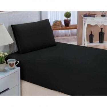 Imagem de Jogo de Lençol Solteiro 2 Peças com Elástico Microfibra 170 Fios - Pre