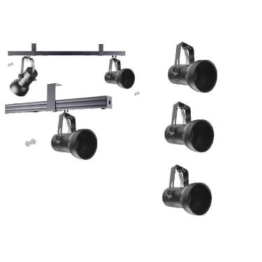 Imagem de Kit 3 Spot Trilho Perfilado Eletro calha Par20 Bulbo OL7