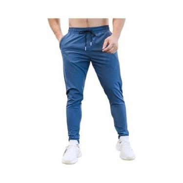 Imagem de Calças De Verão Masculinas Em Seda Gelada Ultra-finas, Secagem Rápida,