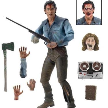 Imagem de Brinquedo de boneco de anime colecionável de Evil Dead, Ash Williams -