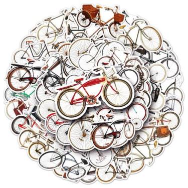 Imagem de Pacote de adesivos Guka Anime Graffiti Nostalgic Bicycle 50 unidades -
