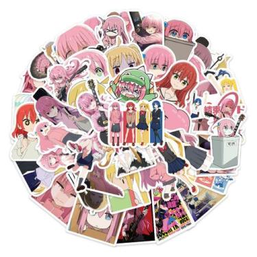 Imagem de Pacote de adesivos Bocchis The Rocks Anime, pacote de 50 peças, cartão