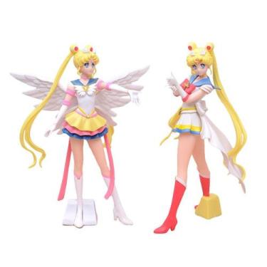 Imagem de Figura de brinquedo Sailors Moons Tsukinos Usagis 23 cm 600 g 2 unidad