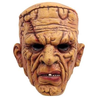 Imagem de Máscara de Halloween Horror Frankensteins Cosplay Latex Head - yiweisa