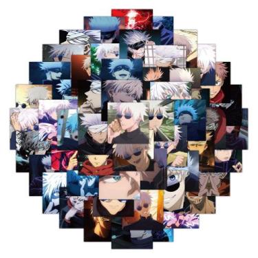 Imagem de Adesivos Jujutsus Kaisens, vinil impermeável, anime, 100 unidades - yi