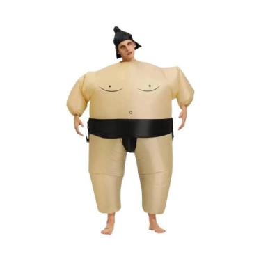Imagem de Fantasia Inflável De Lutador De Sumo Para Adultos, Fantasia De Hallowe
