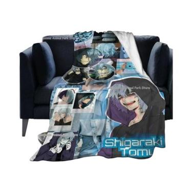 Imagem de Cobertor De Flanela Shigaraki My Hero Academia, Super Macio, Aconchega