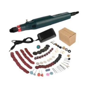 Imagem de Conjunto De Mini Furadeira Elétrica De Velocidade Variável, Ferramenta