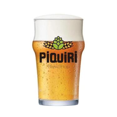 Imagem de Copo Pint Nonic P Piquiri Brewshop - 305ml - Copo de Vidro para Cervej