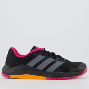 Imagem de Tênis Adidas Dropset Base Trainer Preto e Pink, 40