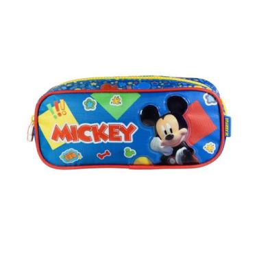 Imagem de Estojo Duplo Mickey Y - Xeryus Cor:Azul, Azul