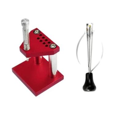 Imagem de Ferramentas De Reparo Para Relógios Vermelhas: Extrator De Ponteiros P