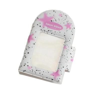 Imagem de Álbum De Fotos Coreano Quadrado Vazado Com Botões Para Meninas, Livro 