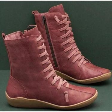 Imagem de Botas Curtas Femininas - Estilo Europeu, Zíper Lateral, Salto Alto e D