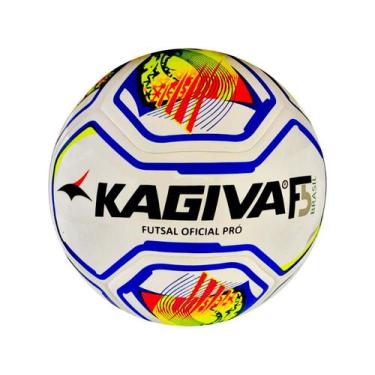 Imagem de Bola Kagiva Termo Fusion Futsal Futebol De Salão Oficial F5 Brasil Pró