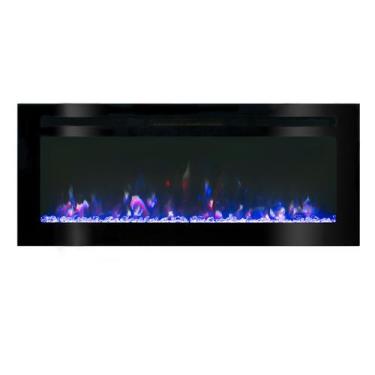 Imagem de Lareira Elétrica Wgrif Opala 42" De Embutir 127V Preta