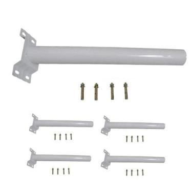 Imagem de Suporte Barra Luminaria Solar Kit Com 5 Unidades Aço - 0