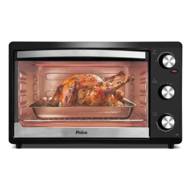 Imagem de Forno Elétrico Philco 44L Preto Dupla Resistência PFE44P