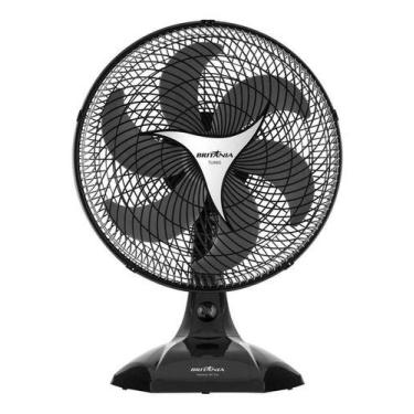 Imagem de Ventilador Britania 40cm 6 Pas Turbo Oscilante  Bancada 127v, 110V