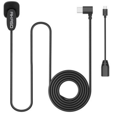 Imagem de Microfone externo AKASO para EK7000/EK7000 Pro/Brave 4/Brave 7 LE/Brav
