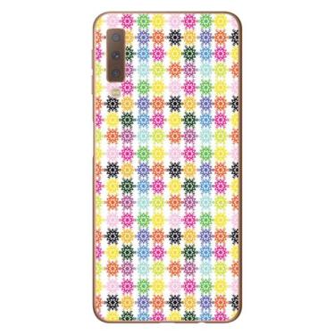 Imagem de Capa Adesivo Skin191 Verso Para Samsung Galaxy A7 2018 - KawaSkin