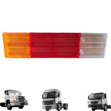 Imagem de Lente Da Lanterna Traseira Caminhão Mercedes-benz L-1518 - FLASH TRUCK