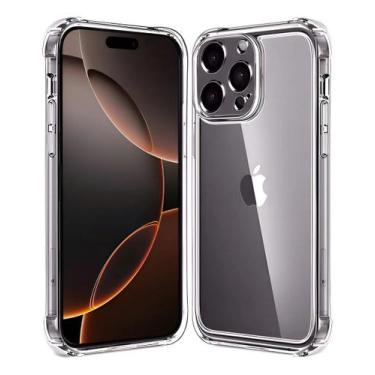 Imagem de Capa Capinha Case Transparente Para Iphone 16 Pro Silicone TPU - LXL