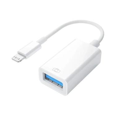 Imagem de Cabo Adaptador USB 3.0 OTG Para iPhone 14 13 12 11 pro Max Xs XR 7 8 P