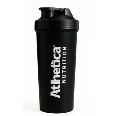 Imagem de Coqueteleira - 600ml Preta - Atlhetica Nutrition