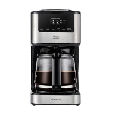 Imagem de Cafeteira Digital Wap Wcd1500 1,5l Com Timer Programável Inox 110V