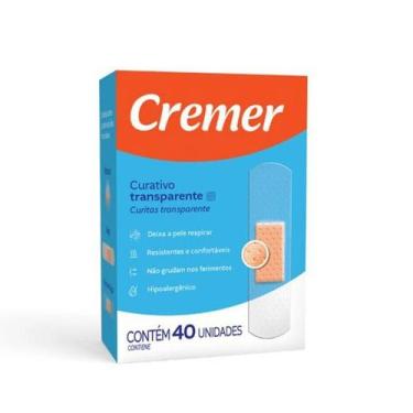 Imagem de CURATIVO CREMER TRANSPARENTE C/40un - CAIXA COM 32un