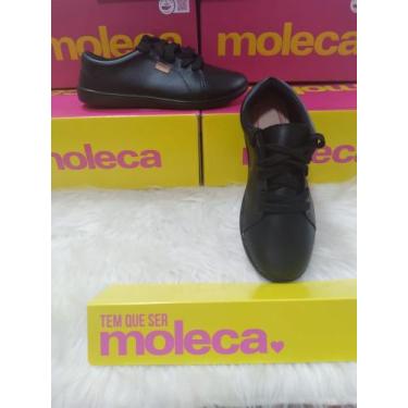 Imagem de Tênis  Napa Moleca Sardenha Neo -5605.463, Preto, Preto, 37
