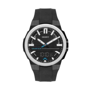 Imagem de Relógio Preto Masculino Orient SolarTech MTSPA003