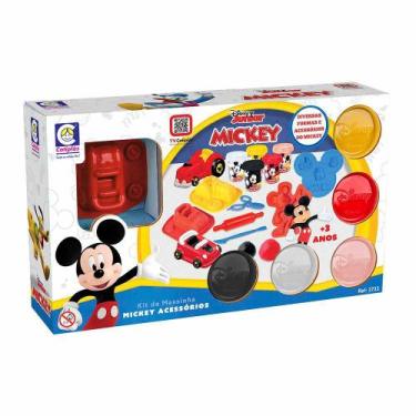 Imagem de Kit Massinha de Modelar - Disney Mickey - Cotiplás