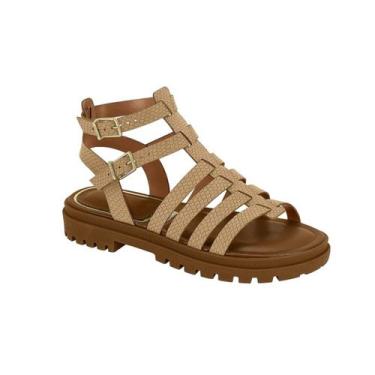 Imagem de Sandália Papete Flatform Vizzano 021097, Nude, 37