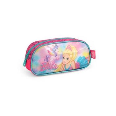 Imagem de Estojo Básico Infantil Médio Barbie - Luxcel