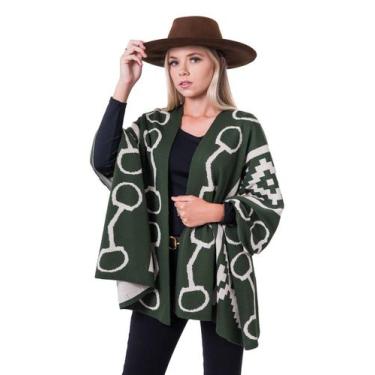Imagem de Manta Larga Bridão - Empório Horse, Verde escuro