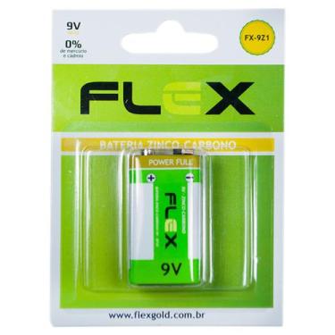 Imagem de Bateria 9v Zinco Unidade Flex
