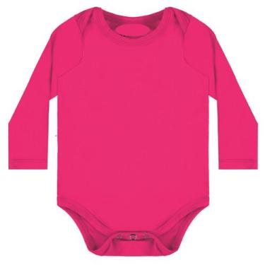 Imagem de Roupa De Banho Infantil Bebe Protetor Solar Uv 50 Liso - LIST, M, Pink