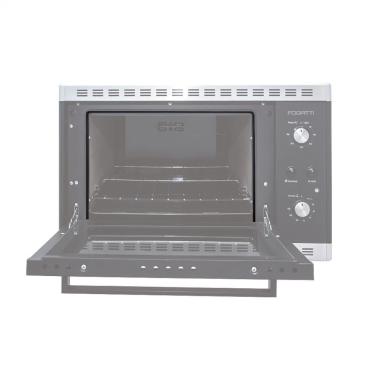Imagem de Borracha de Vedação de Porta para Forno 45L Fogatti Compatível com Nardelli e Terim Preto