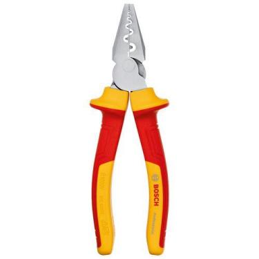 Imagem de Alicate De Crimpagem De Terminais Vde 180mm Bosch 1000v
