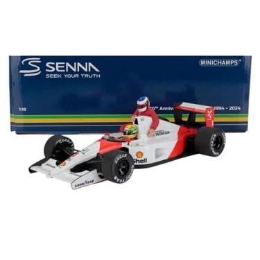 Imagem de McLaren Honda MP4/6 Senna e Jean Alesi 1991 1/18 Minichamps 540911828
