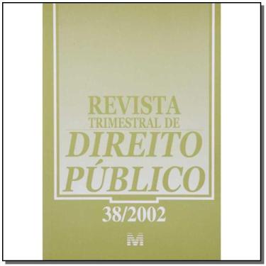 Imagem de Revista trimestral de direito publico ed. 38 - MALHEIROS EDITORES, 3