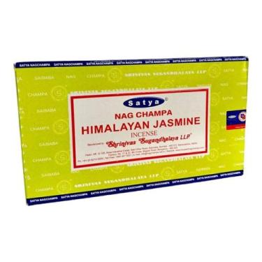 Imagem de Incenso Jasmim Massala Himalayan Jasmine 12 Cxs c 12 Var - Lua Mística