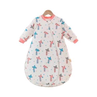 Imagem de Saco De Dormir Para Bebê 2.5Tog Primavera Outono Algodão Fino Em Forma